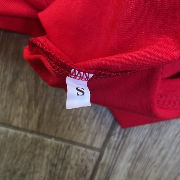 2/$20 Asymmetrical Mini T-shirt Dress - Picture 5 of 5